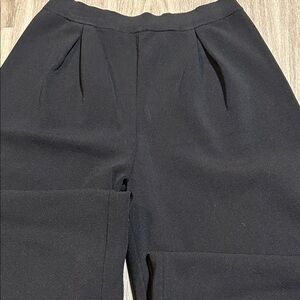 Zara black Straight Leg Trousers